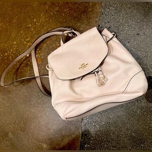 Coach mini backpack